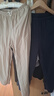 優(yōu)衣庫女裝麻混紡松緊長(cháng)褲/休閑褲473791 30 淺米色 M /160/66A 曬單實(shí)拍圖