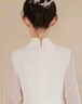 布戀貓秋冬季女童古箏演出服兒童氣質(zhì)中國風(fēng)古典舞大合唱團民樂(lè )藝考比賽 白色 160 cm 曬單實(shí)拍圖