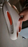心楠踩屎感拖鞋男士夏季外穿不易臭腳厚底浴室運動(dòng)戶(hù)外軟底涼拖鞋男 白橙色[42-43穿40-41腳]鞋墊隨機 曬單實(shí)拍圖
