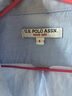 U.S. POLO ASSN.襯衫男秋季長(cháng)袖白色休閑工裝外套高端純棉牛津紡寬松藍色男士襯衣 曬單實(shí)拍圖