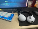 索尼（SONY）INZONE H5 性能之選無(wú)線(xiàn)電競游戲耳機 虛擬7.1 2.4GHz 3.5mm 高清麥克風(fēng) 電腦耳麥 PS5適配 白色 曬單實(shí)拍圖