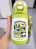 樂(lè )扣樂(lè )扣兒童保溫杯上學(xué)吸管水杯6-12歲喝水杯子男女孩幼兒園不銹鋼水壺 曬單實(shí)拍圖