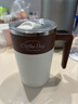 西多米全自動(dòng)攪拌杯磁力電動(dòng)咖啡杯可充電316不銹鋼豆漿奶粉水杯新款 曬單實(shí)拍圖