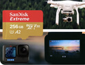 閃迪（SanDisk）256GB TF(MicroSD)內存卡 4K極速金卡A2 V30 U3行車(chē)記錄儀 運動(dòng)相機無(wú)人機 監控存儲卡 讀190MB/s 曬單實(shí)拍圖