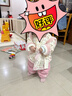 班喜迪女童漢服套裝秋冬裝新款女寶寶周歲禮服加絨夾棉兒童國風(fēng)拜年服冬 曬單實(shí)拍圖