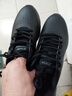 特步運動(dòng)鞋男鞋跑鞋冬季皮面防水輕便減震健身休閑慢跑步鞋子男黑色 曬單實(shí)拍圖