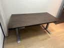 樂(lè )歌電動(dòng)智能升降桌電腦桌站立辦公工作臺學(xué)習桌家用書(shū)房臥室書(shū)桌E3 【橡膠木】胡桃木色桌板+灰腿 【全國包安裝】1.6*0.8米 曬單實(shí)拍圖