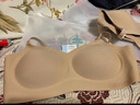 幸棉秀場(chǎng)同款 粉底液內衣女無(wú)尺碼文胸方領(lǐng)無(wú)痕不透背心胸罩隱形夏 隱形膚【赫本領(lǐng)背心款】 均碼 F(A-C杯/底圍70-80CM) 曬單實(shí)拍圖