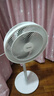 美的（Midea）電風(fēng)扇家用7葉落地扇搖頭電風(fēng)扇循臥室宿舍輕音風(fēng)扇臺式桌面小型風(fēng)扇臺地兩用升級款 白色丨7葉臺地兩用 曬單實(shí)拍圖