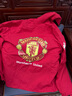 嘉蝶曼聯(lián)外套足球運動(dòng)沖鋒.衣男俱樂(lè )部球衣歐冠英超球隊聯(lián)賽夾克 曼聯(lián)英超隊徽紅色 2XL 常規單款 曬單實(shí)拍圖