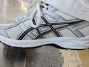 亞瑟士ASICS女鞋舒適透氣跑步鞋緩震回彈跑鞋運動(dòng)鞋 GEL-CONTEND 4 白色/銀色 37.5 曬單實(shí)拍圖