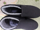 通云達冬季老北京棉鞋男加絨加厚保暖防滑東北爸爸休閑中老年布鞋一腳蹬 東北高幫加絨大棉鞋 42 (260mm) 曬單實拍圖