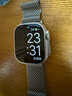 Apple/蘋(píng)果 Watch Ultra 3 智能手表蜂窩款49毫米原色鈦金屬表殼原色鈦金屬米蘭尼斯表帶L MF0G4CH/B 曬單實(shí)拍圖
