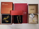 周大福 甜蜜愛(ài)心黃金手鏈女(工費260)16.25cm約5.15g EOF63 曬單實(shí)拍圖