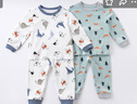 戴維貝拉（DAVE＆BELLA）兒童內(nèi)衣套裝秋裝男童秋衣寶寶家居服睡衣秋褲童裝 曬單實(shí)拍圖