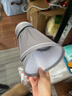 空頂防曬帽女2025新款夏季專(zhuān)用遮陽(yáng)帽騎車(chē)跑步遮臉太陽(yáng)帽大帽檐 灰色 曬單實(shí)拍圖