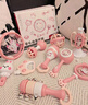 夢(mèng)多福嬰幼兒音樂(lè )玩具0-6月新生兒見(jiàn)面禮1歲百天滿(mǎn)月生日禮物高檔實(shí)用 【豪華啟蒙10件套】粉萌兔 可啃咬/安撫/抓握男女孩嬰幼兒 曬單實(shí)拍圖