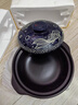康舒（KANGSHU）砂鍋家用大容量年年有魚(yú)淺鍋陶瓷燉鍋湯鍋干燒不裂煲仔飯專(zhuān)用沙鍋 3300ML(4-6人)年年有魚(yú)藍蓋淺鍋 曬單實(shí)拍圖