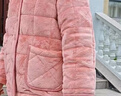 安之伴【安式熱衣】睡衣女冬季三層加厚珊瑚絨夾棉休閑女士家居服可外穿 曬單實(shí)拍圖