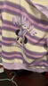 迪士尼寶寶（Disney Baby）女童衛衣兒童長(cháng)袖T恤中小童裝春季條紋休閑百搭上衣 夢(mèng)幻紫 100 曬單實(shí)拍圖