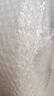 LINGS 全新透明PE材質(zhì)氣泡膜55CM*50M 打包泡沫泡泡紙大卷塑料包裝膜泡沫防震保護 約3.4斤 曬單實(shí)拍圖
