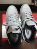 耐克男子低幫運動(dòng)鞋冬季新款抓地耐穿部分皮面NIKE 355152 017淺煙灰/山峰白/煤黑 41 曬單實(shí)拍圖