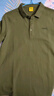 吉普（JEEP）短袖T恤男士夏季polo衫潮流休閑寬松涼感衣服男裝 軍綠 2XL 曬單實(shí)拍圖