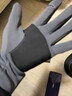 目丸騎行手套女冬季露指加絨保暖翻蓋觸屏運動(dòng)戶(hù)外防風(fēng)寒防潑水騎車(chē) 深灰色【右圖款】 曬單實(shí)拍圖