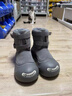 圖瓦西厚底松糕雪地靴女2025秋冬季加絨保暖短靴灰色開(kāi)口笑大頭馬丁棉鞋 灰色 38 (240mm) 曬單實(shí)拍圖