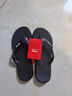 李寧（LI-NING）人字拖鞋男游泳防滑夏季外穿潮軟底夾腳洗澡防臭防水款9563黑44碼 曬單實(shí)拍圖