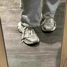 莆魅老爹鞋男巴黎3xl做舊淺灰厚底增高新款秋季百搭運動(dòng)休閑鞋子女 淺灰做舊 【高奢OG版本】 42 【男女同碼】 曬單實(shí)拍圖