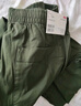 優(yōu)衣庫男裝女裝彈力棉質(zhì)舒適九分褲/休閑長(cháng)褲25秋冬新款479134 58 深綠色 L 曬單實(shí)拍圖