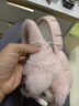 小豬班納男女寶室內外穿居家保暖軟底可愛(ài)卡通毛絨兒童棉拖鞋 粉色 28 曬單實(shí)拍圖