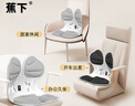 蕉下人體工學(xué)護腰坐姿椅矯正學(xué)習辦公久坐神器護腰坐墊 尊貴黑【可承180斤內】 曬單實(shí)拍圖