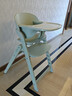 ABC Design源自德國寶寶成長(cháng)餐椅多功能嬰兒學(xué)座椅兒童椅子成長(cháng)椅高腳餐椅 五件套 薄荷綠(含座墊安全帶餐盤(pán)護欄) 曬單實(shí)拍圖