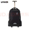 uniker拉桿書(shū)包初高中小學(xué)生男56年級女大容量可爬樓靜音大輪子箱包 太空漫步（不能背） 曬單實(shí)拍圖