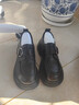 百麗（Belle）張凌赫推薦黑巧樂(lè )福鞋女2025秋新商場(chǎng)款牛皮厚底jk鞋E1Z1DCM5預售 黑色 36 曬單實(shí)拍圖