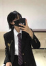 何佳功圖南館徽章dk制服 男生一整套穿搭學(xué)院風(fēng)jk西裝外套情侶裝西服套 徽章黑西服+襯衫領(lǐng)帶+黑西褲 L 【老板娘強力】 曬單實(shí)拍圖