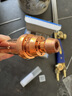 YOBEL等壓式丙烷割嘴機用割嘴G02乙炔割嘴G03火焰切割機GK3煤氣氧氣割 一體乙炔G02-【00#】 曬單實(shí)拍圖