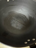 王源吉炒鍋鑄鐵鍋無(wú)涂層炒菜鍋不粘平底龜紋鍋生鐵鍋32cm天凈沙 曬單實(shí)拍圖