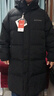 鴨鴨中長(cháng)款羽絨服男士休閑防寒保暖冬季加厚男裝青年防風(fēng)外套 曬單實(shí)拍圖