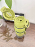 JCZS德國青少年保溫杯兒童上學(xué)專(zhuān)用男孩初高中生2025新款大容量水杯 漸變綠【316保溫48H】 670ml 曬單實(shí)拍圖