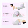 京東京造 瑜伽球孕婦助產(chǎn)防爆健身球兒童感統(tǒng)訓練平衡瑞士球橙霞粉75cm 曬單實拍圖