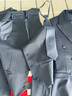 皮爾卡丹（pierre cardin）商務(wù)休閑單排扣西服套裝新郎韓版男士修身雙開(kāi)叉小西裝戧駁領(lǐng)正裝 黑色  西服+西褲+馬甲送黑領(lǐng)帶 XL 曬單實(shí)拍圖