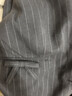 樂(lè )町格雷系廓形平駁領(lǐng)條紋西裝外套秋季新款蝴蝶結設計感西服 黑白灰條(現貨) M 曬單實(shí)拍圖
