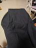 優(yōu)衣庫女裝絨面針織喇叭中裙/半身裙裙子481434 08 深灰色 L /160/72A 曬單實拍圖