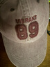 UR夏季新款女士休閑撞色字母棒球帽UAYA50187 冷灰 均碼 曬單實(shí)拍圖
