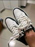 特步（XTEP）運動(dòng)鞋男舒適通勤板鞋輕便百搭小白鞋潮流時(shí)尚情侶休閑鞋女 帆白/香皮灰-0038 男款 43 曬單實(shí)拍圖