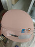 格術(shù)兒童頭盔6-12歲電動(dòng)車(chē)安全頭盔3c認證夏季輕便小孩女童安全帽粉兔 曬單實(shí)拍圖