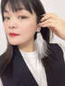 半?？鋸堄鹈W鉆流蘇耳環(huán)高級感輕奢毛絨冬氣質(zhì)耳飾精致溫柔閃耀耳飾 白色羽毛-耳環(huán) 曬單實(shí)拍圖